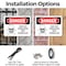 Signmission Keep Out Fumigating With Poison Gas Danger Sign, Plastic, 10in W x 7in L, 2PK OS-2PACK-DS-P-710-L-1401 - alternate 5